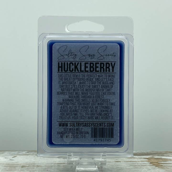 Huckleberry - Cera di soia sciolta per la vendita all'ingrosso da parte di Sultry Sassy Scents