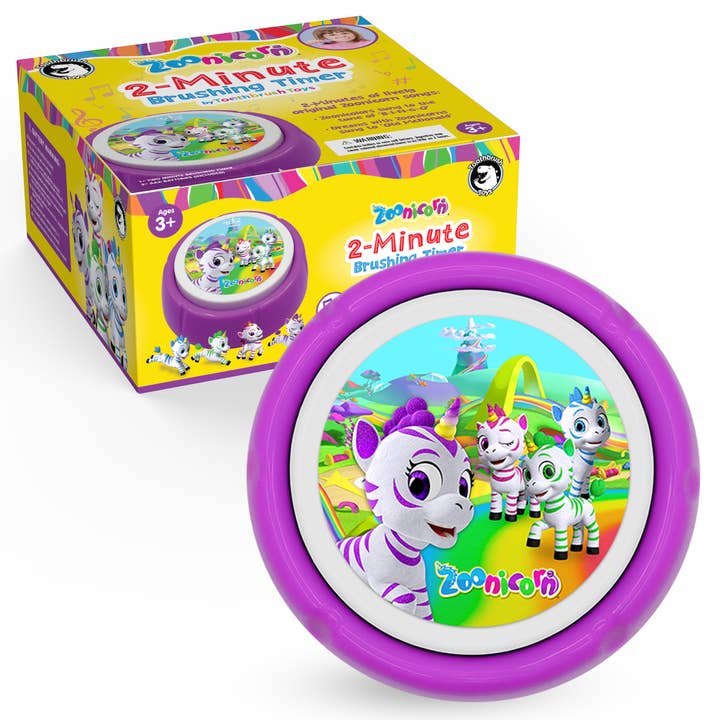 Kids Brushing Timer - Zoonicorn® Two Minute Toothbrush Timer for wholesale by Toothbrush Toys