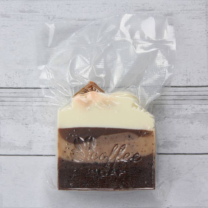 SOM FOTO Cute Sne Top Kaffe Chokolade Håndlavet Sæbe for engroshandel på Faire
