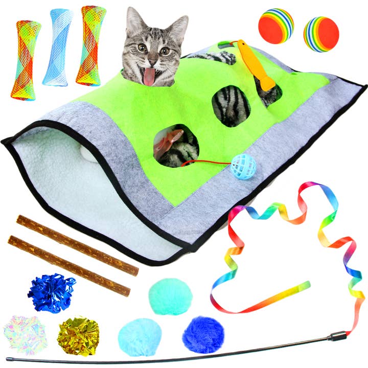 Youngever 15 Cat Toys Kitten Toys Assortments, Interactive for wholesale by Youngever