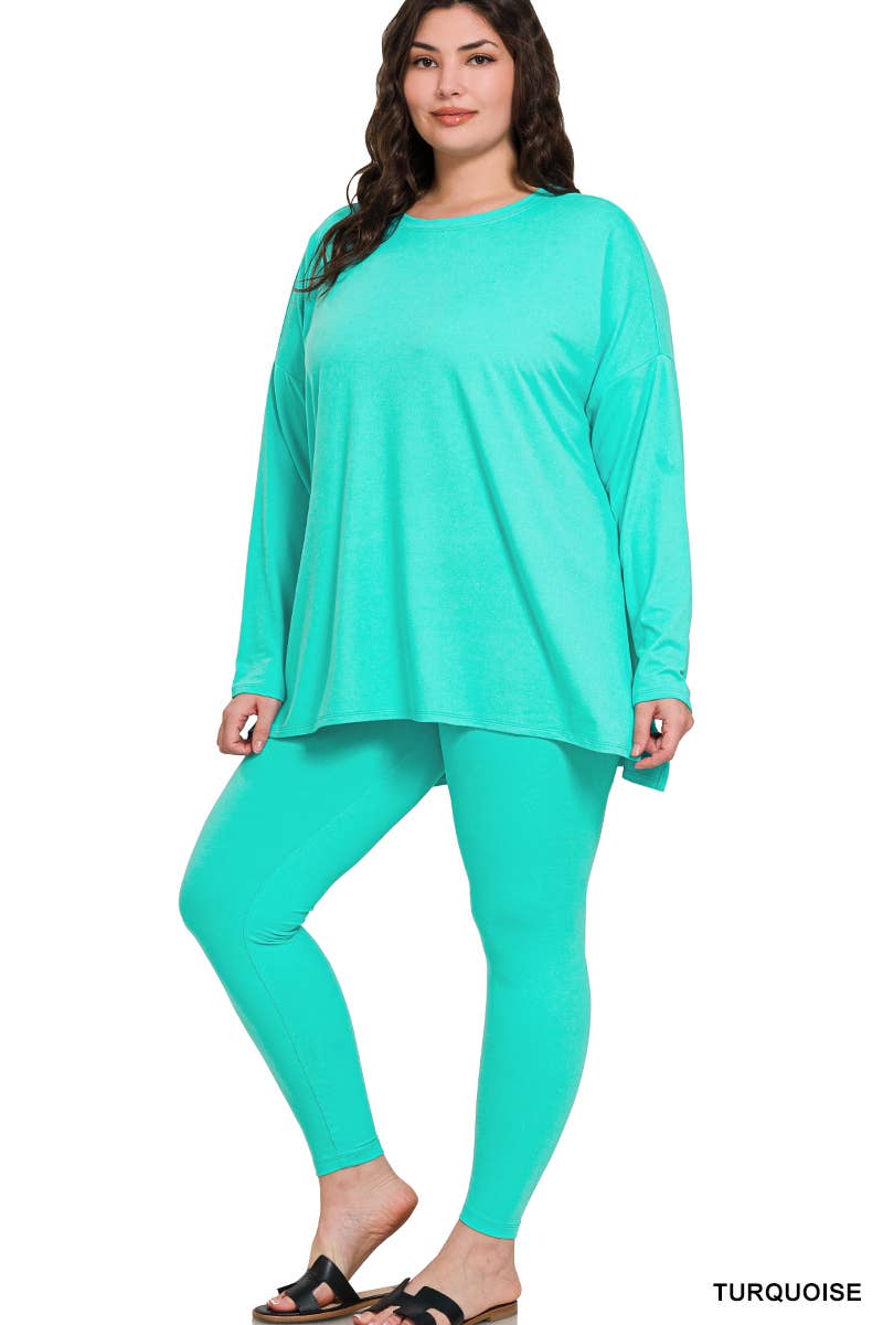 42POPS - Vente Ensemble de vêtements d'intérieur – femme - ".._ Ensemble de détente en microfibre Plus20