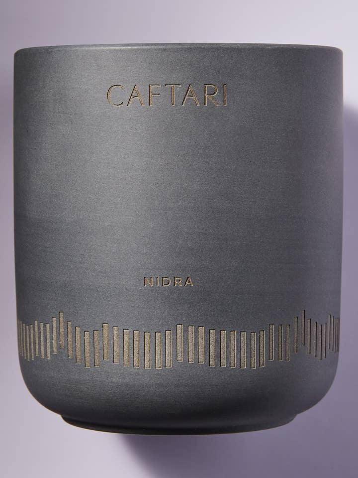 Nidra : Bougie de Sommeil Vérifiée par un Neuroscientifique pour la vente par Caftari