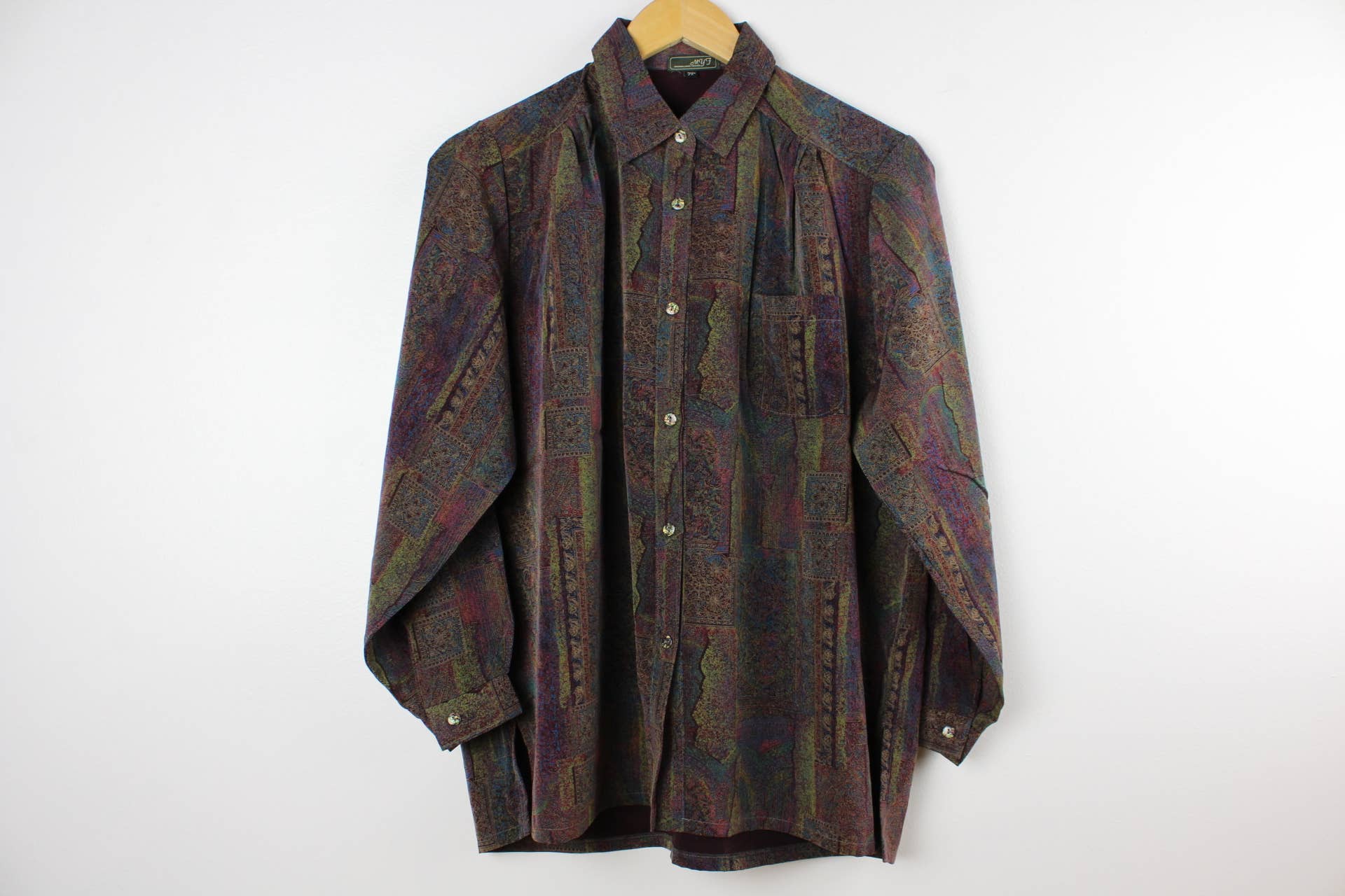 Sun's Out! - Vendita all'ingrosso Camicetta - Donna - Blusa a maniche lunghe con bottoni di seconda mano - Originale7