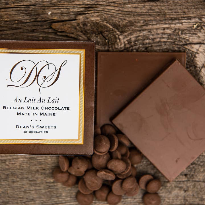 Dean's Sweets - Wholesale Chocolate Bar - Au Lait Au Lait Milk Chocolate Squares