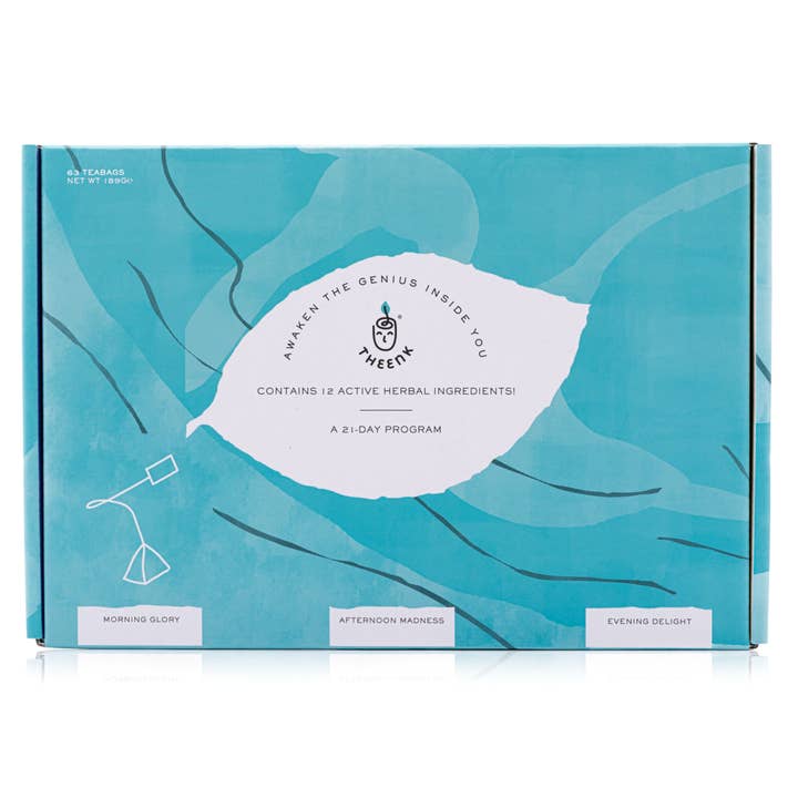 Theenk Tea 21-Day Adaptogenic Herbal Program for wholesale by THEENK TEA