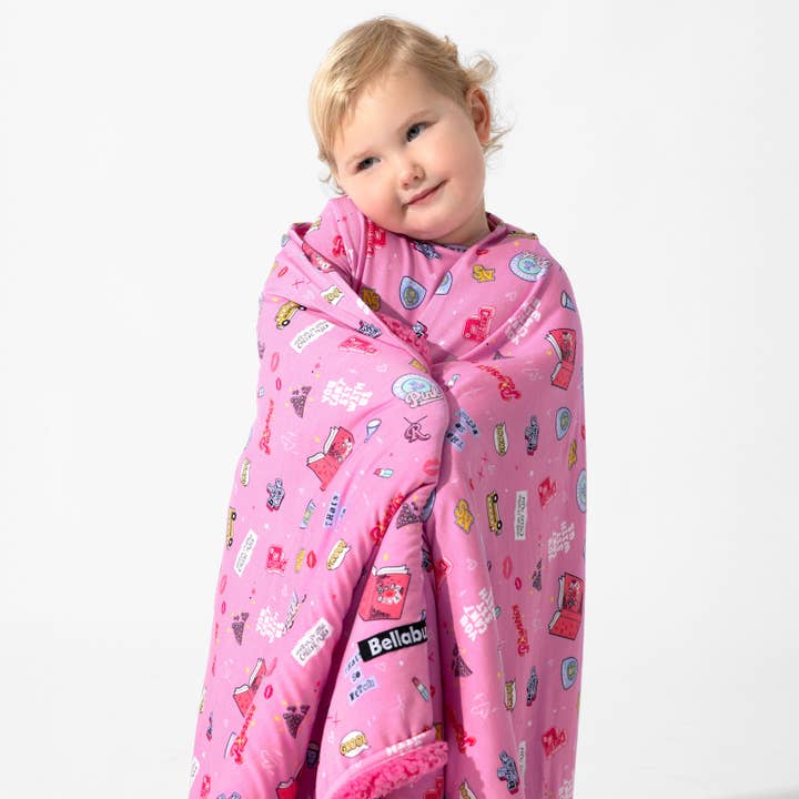 Mean Girls : Couverture Sherpa en Bambou "So Fetch" pour la vente par Bellabu Bear