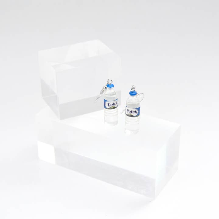 Chiffonier - Vente Boucles d'oreilles pendantes - Boucles d'oreilles Volvic Water Bottle