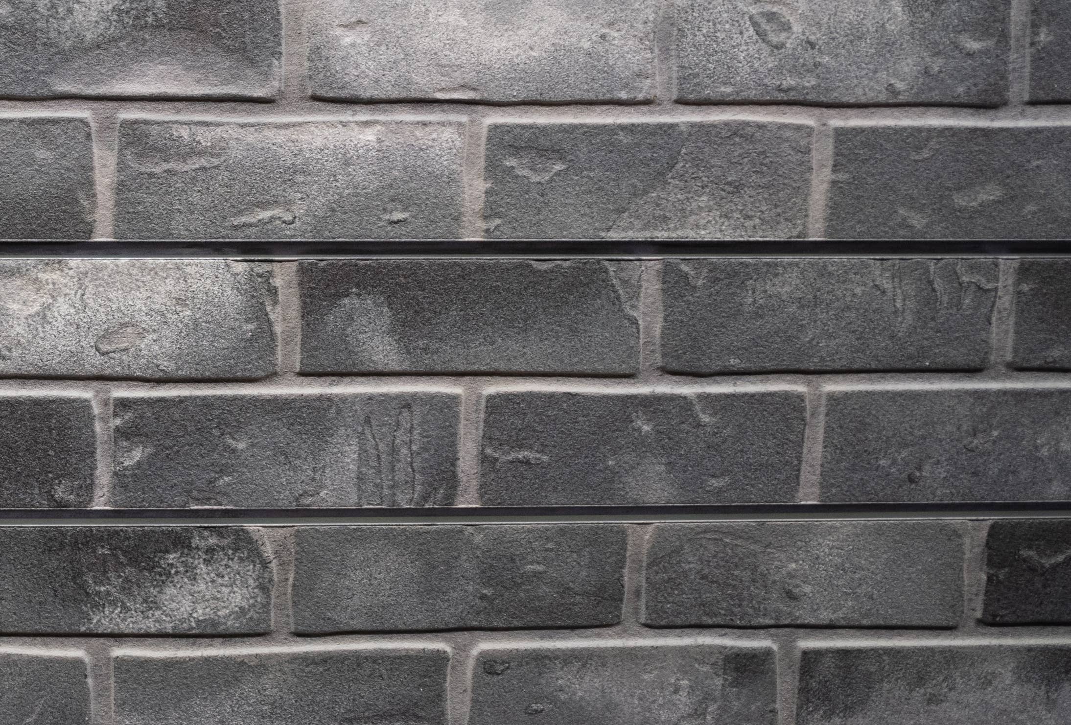 Ninth & Vine - Wholesale Decorative Panel - Slatwall - Brick (Set of two 24" H X 48" L Panels)3