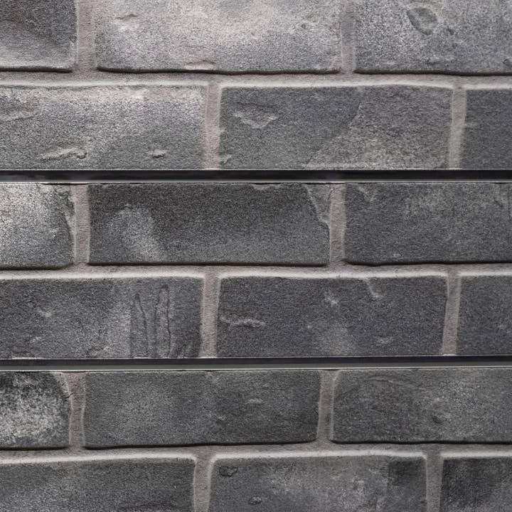 Ninth & Vine - Wholesale Decorative Panel - Slatwall - Brick (Set of two 24" H X 48" L Panels)3