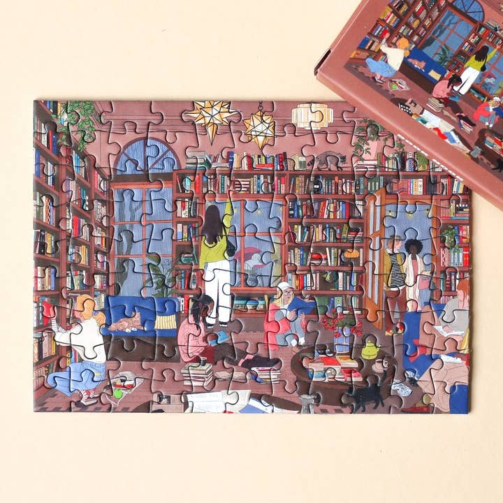 Piecely Puzzles - Wholesale Puzzle - Adult - Mini Puzzle Book Nook, 99 Pieces3