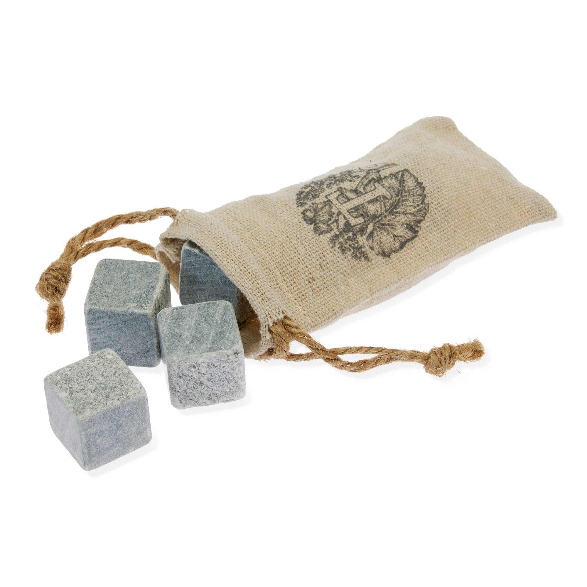 Grey Glacier Rock Cooling Stones Set of 6 for wholesale on Faire0