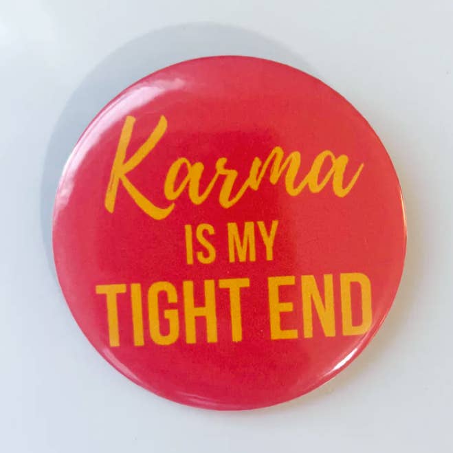 Chiefs Gameday Button for wholesale by StellabluandCo.