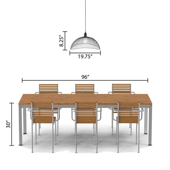 River of Goods - Wholesale Chandelier/Hanging Light - 18.75"W Wendy Black 1-Light Pendant Light Fixture8