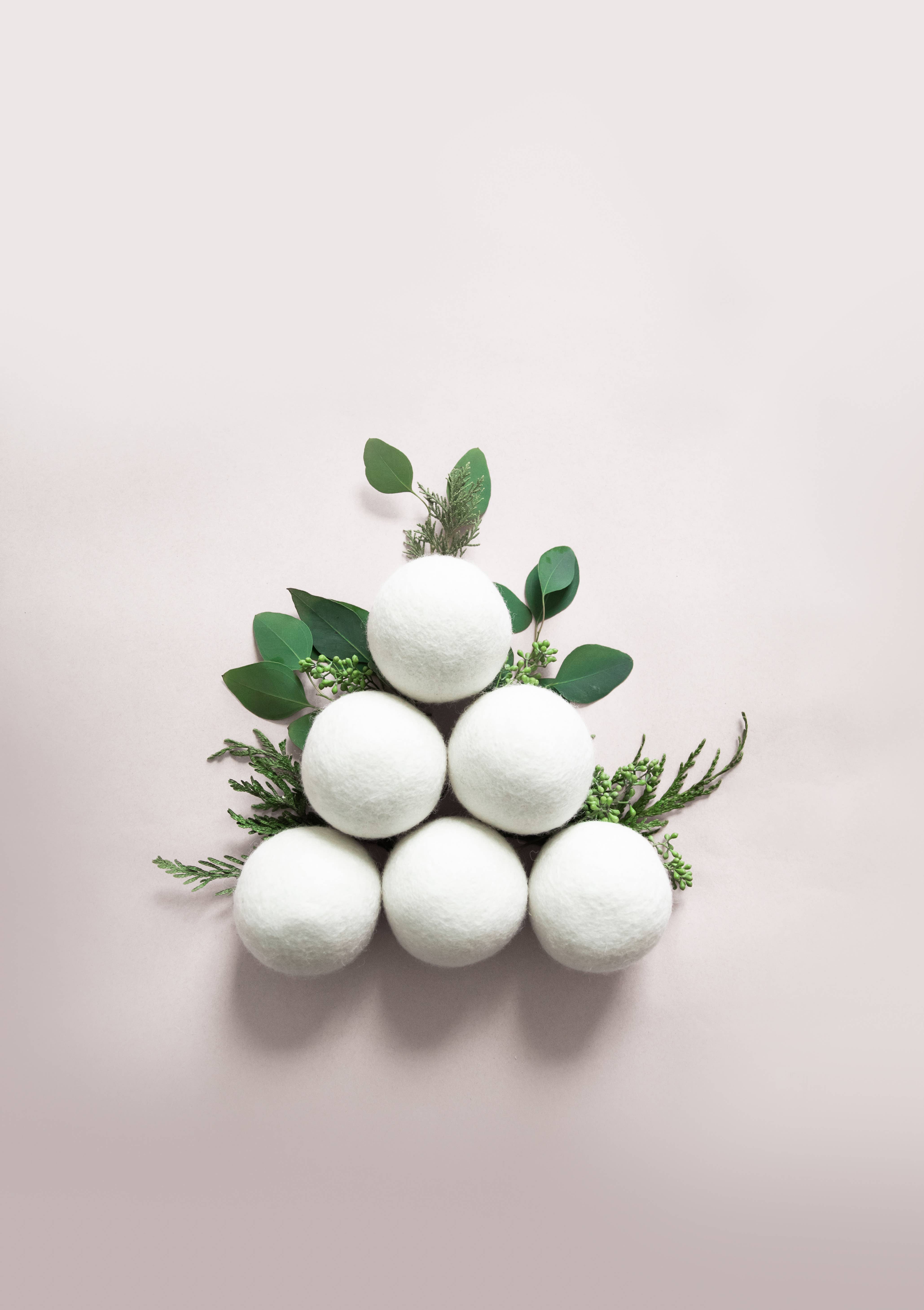 Mama Moon Boutique LLC - Vendita all'ingrosso Palla per asciugatrice - Palline per asciugatrice infeltrite a mano «Marching Penguin» sfuse 15 palline4