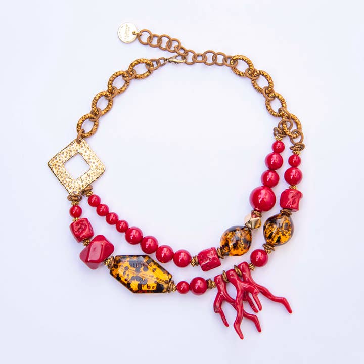 TURTLE ISLAND dobbelt choker for engroshandel hos Laura Mariotti - luxury collection