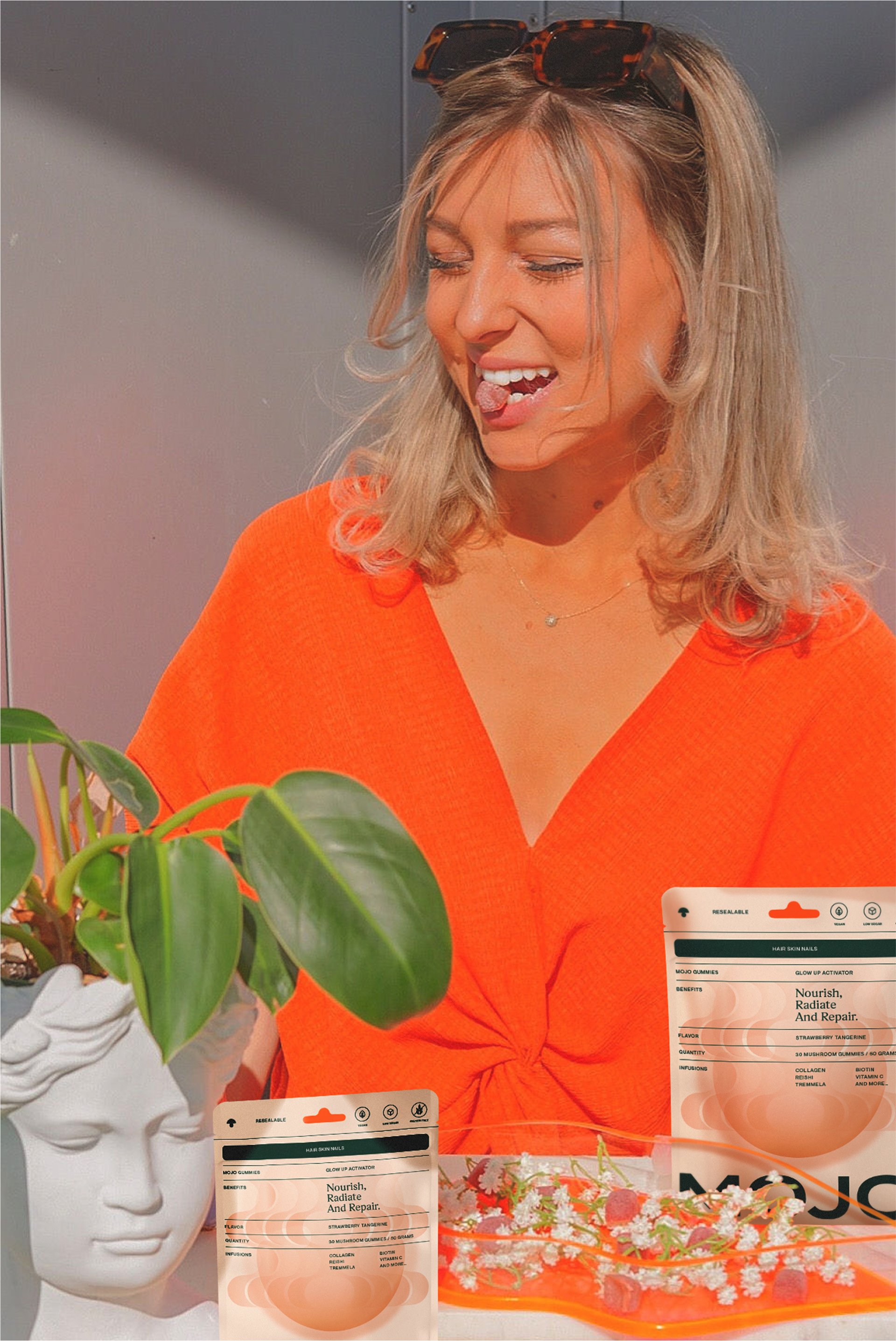 Mojo Gummies - Vente Supplément oral/vitamine - Gummies Cheveux, Peau & Ongles3