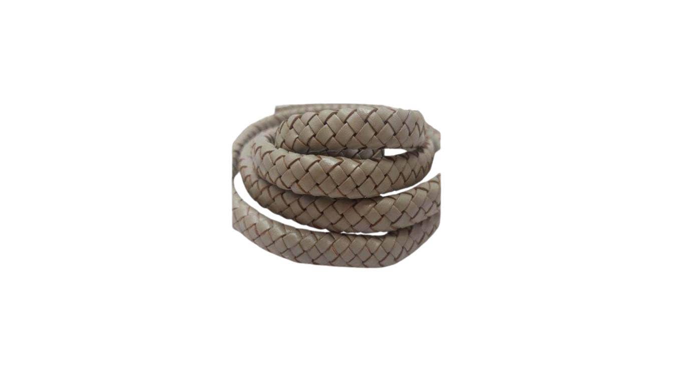 Sun Enterprises B.V. - Wholesale Craft Supplies - Oval Regaliz Braided Cords - SE Light Grey0