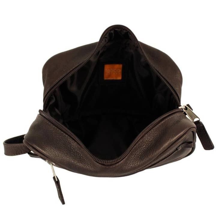 Wholesale Handcrafted Leather Downtown Travel Kit for your store