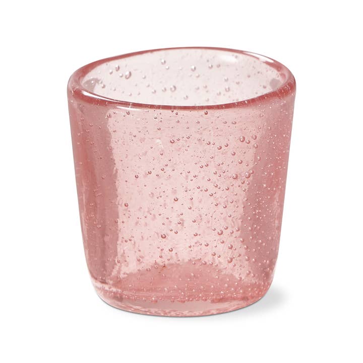 tag - Wholesale Candle Holder - Paint Box Blown Glass Tealight Holder - Rose