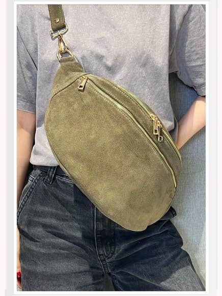 Grote suède heuptas C10358 voor wholesale door Z et Z