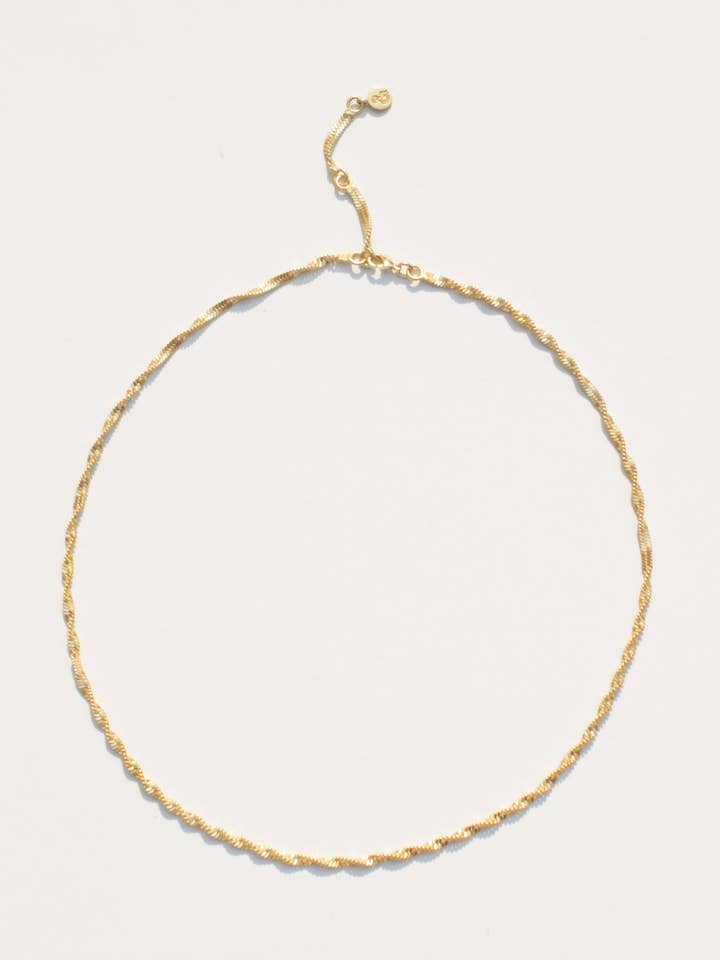 Twisted Herringbone Chain for wholesale by Rover & Kin