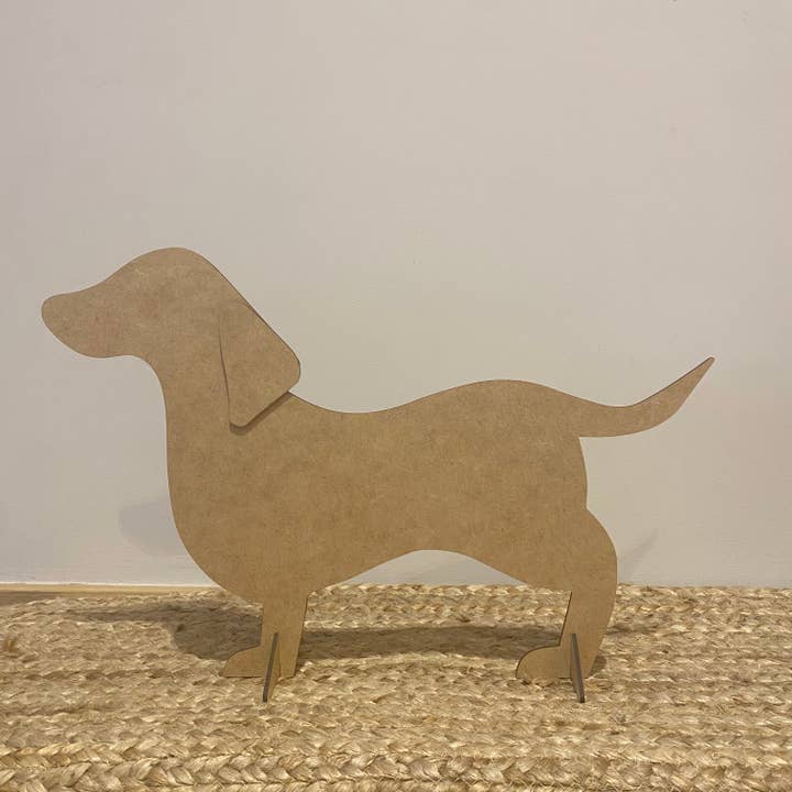 Mishum - Wholesale Decorative Tabletop Object - Dog and Cat Silhouette in MDF Atrezzo for your Store