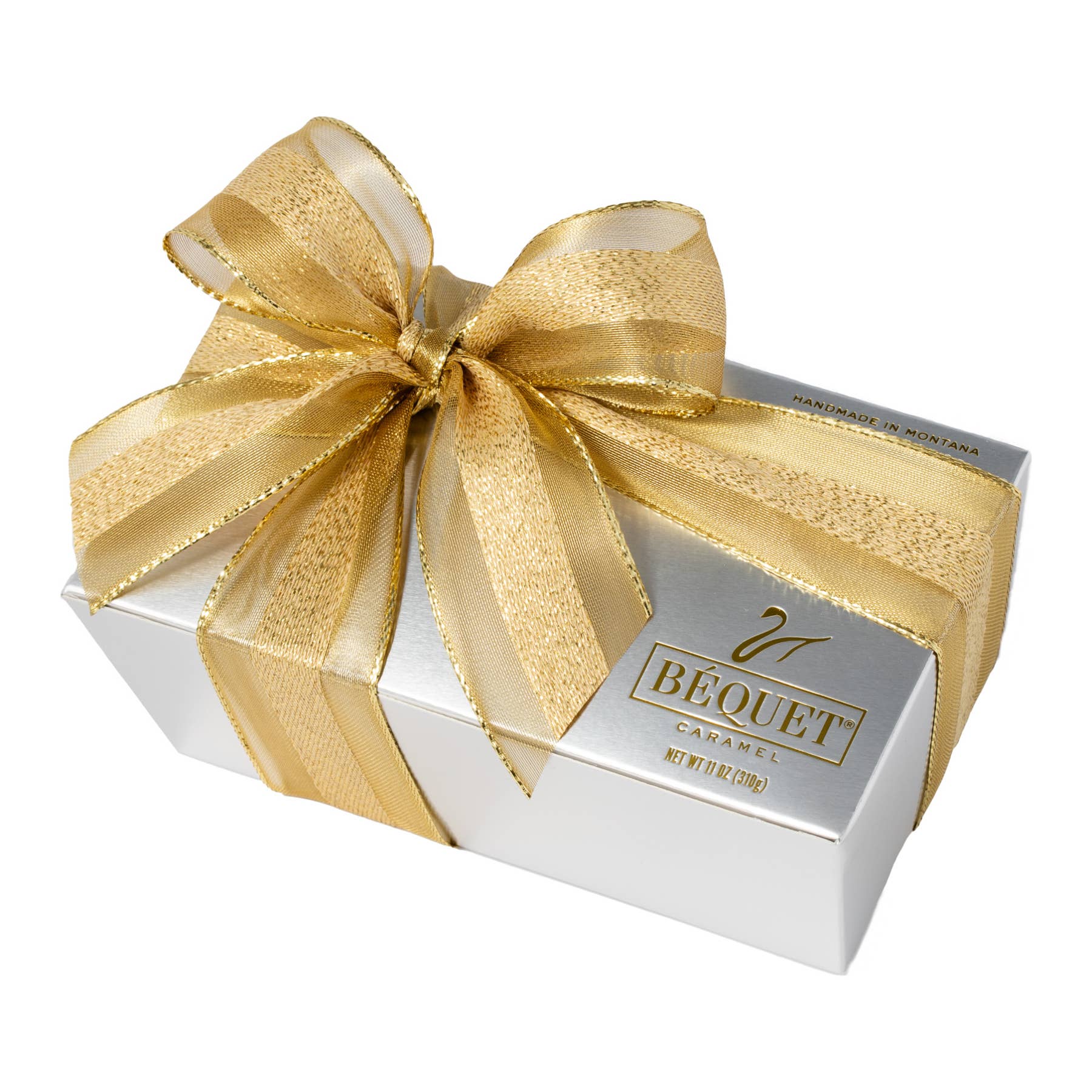 Béquet Confections - Wholesale Caramel - Béquet Gourmet Caramel 11 oz Ballotin Gift Box1