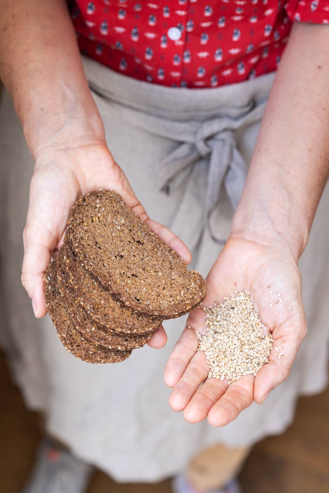 My Makery - Wholesale Bread Mix - organic chestnut bread baking mix sesame5