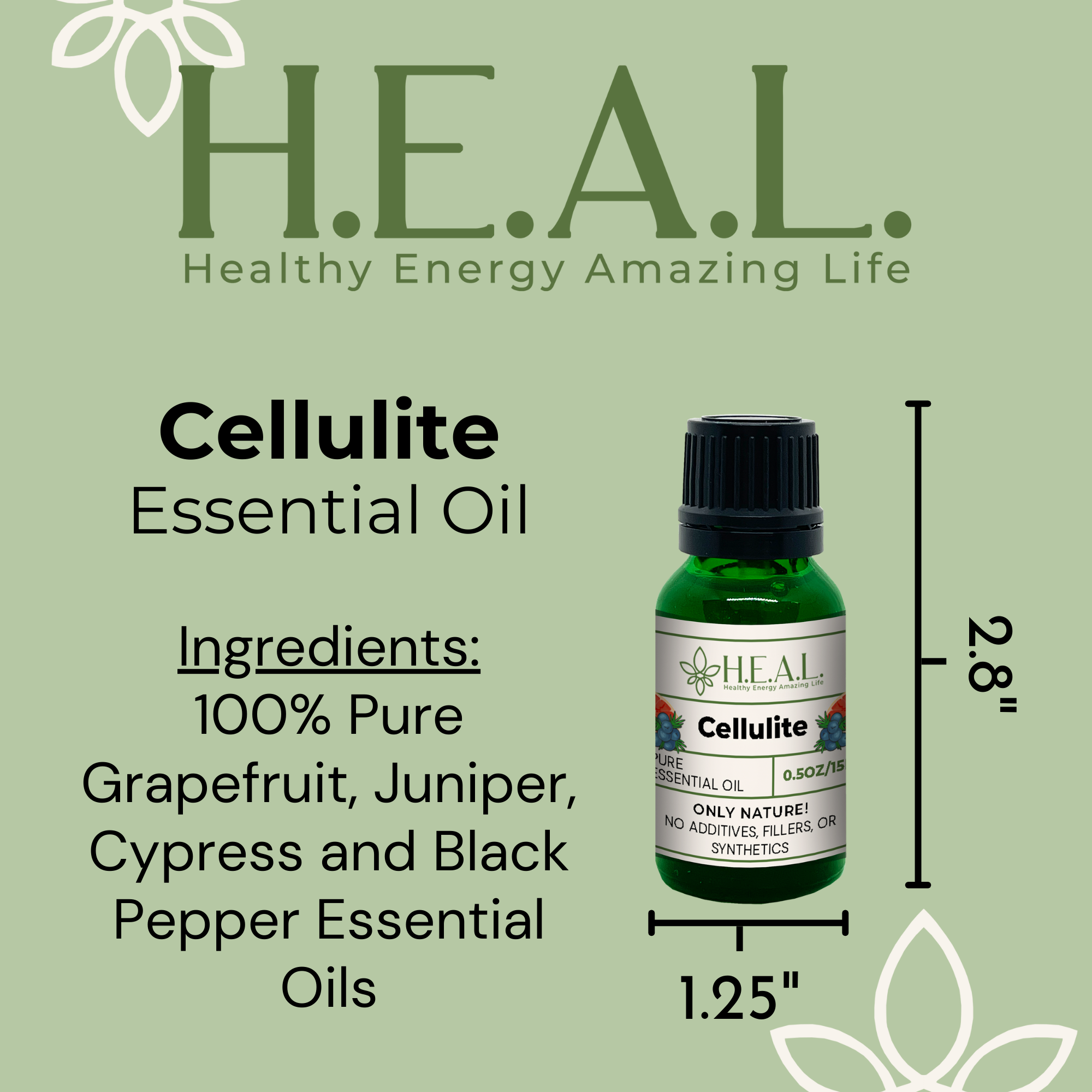 Healthy Energy Amazing Life - Wholesale Essential Oil - H.E.A.L.'s Essential Oils - Cellulite7