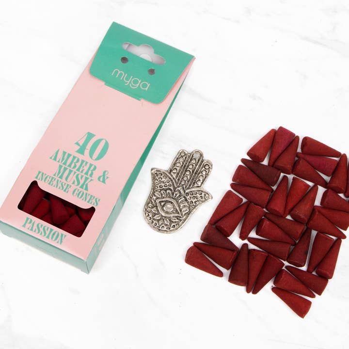 Myga Eco - Wholesale Incense - Spirit Incense Cone Set – 4 Unique Scents for Meditation