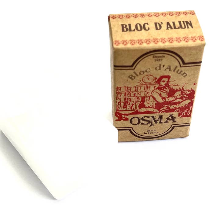 Laboratoires Osma – wholesale Shaving cream – Men's – Osma Classic Alum Block - 75g / 2.6oz Block
