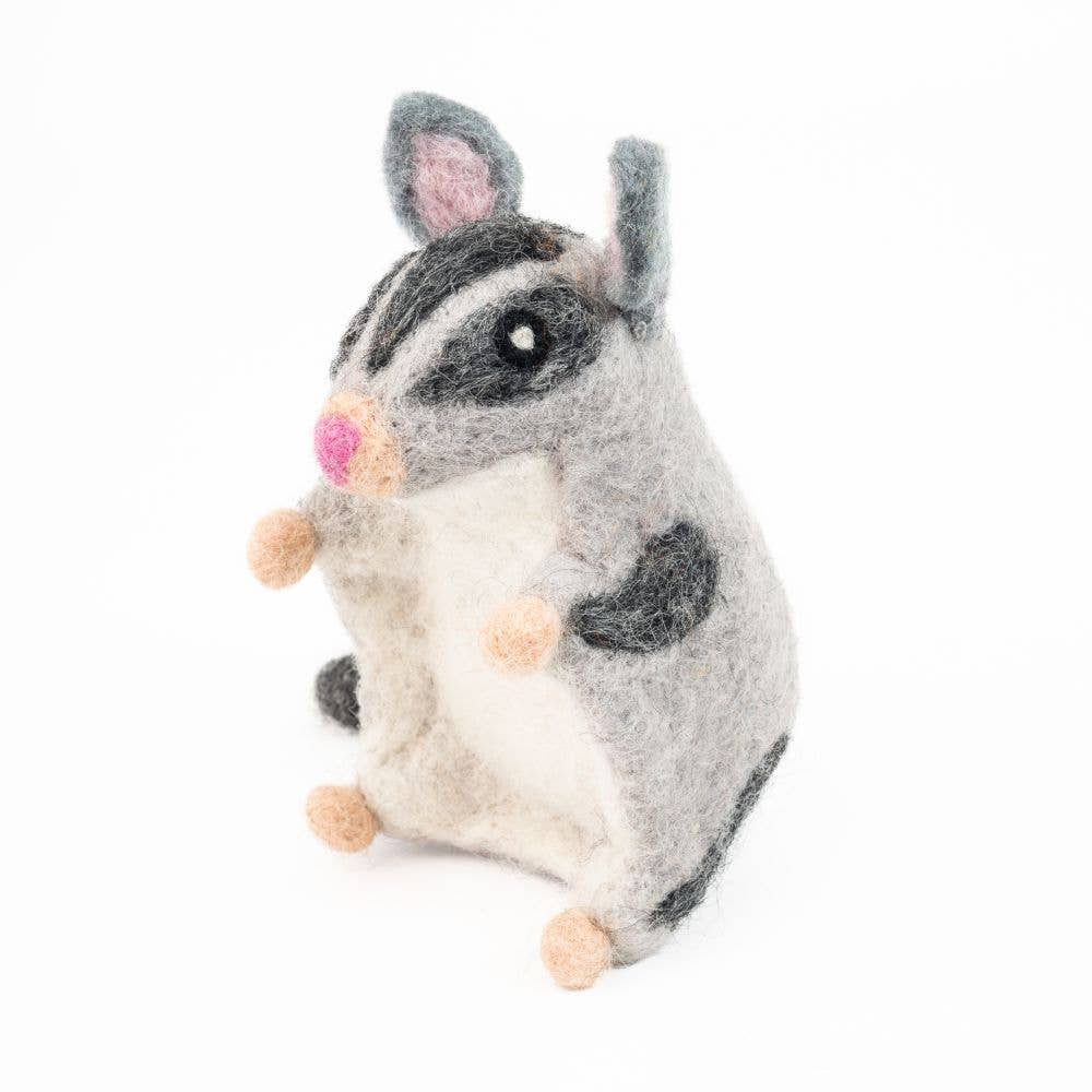 Vevoke - Wholesale Ornament - Handmade Felted Sugar Glider1