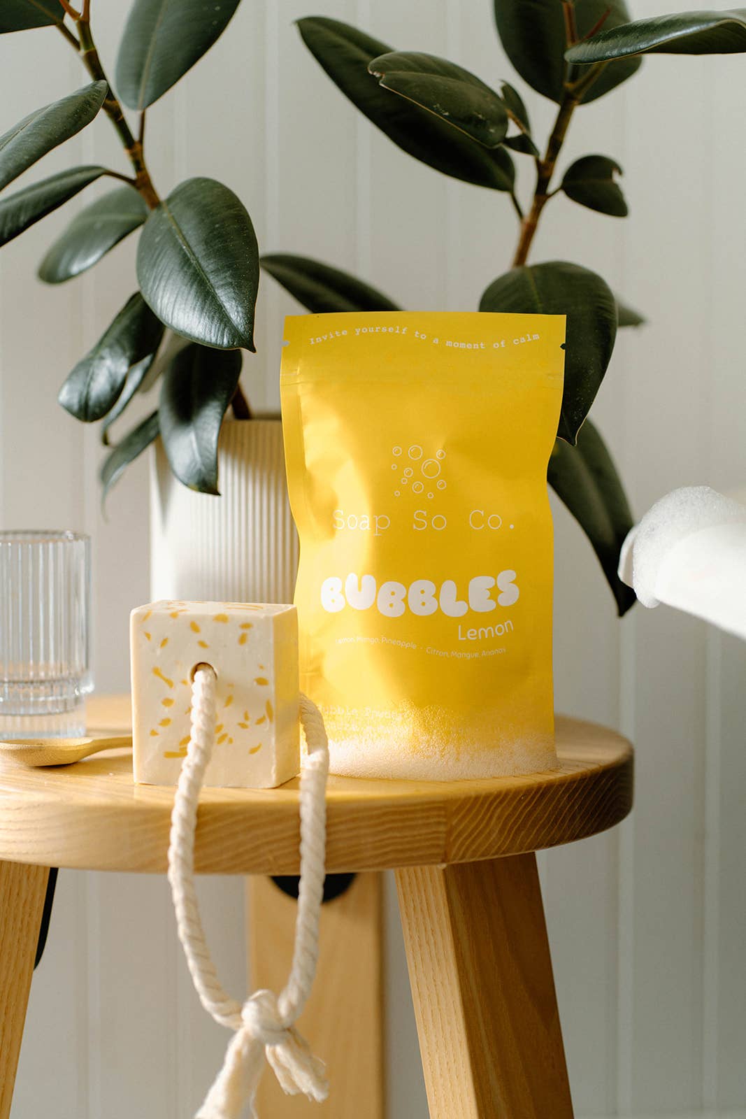 Soap So Co. - Wholesale Bath Soak/Milk - Lemon Bubbles2