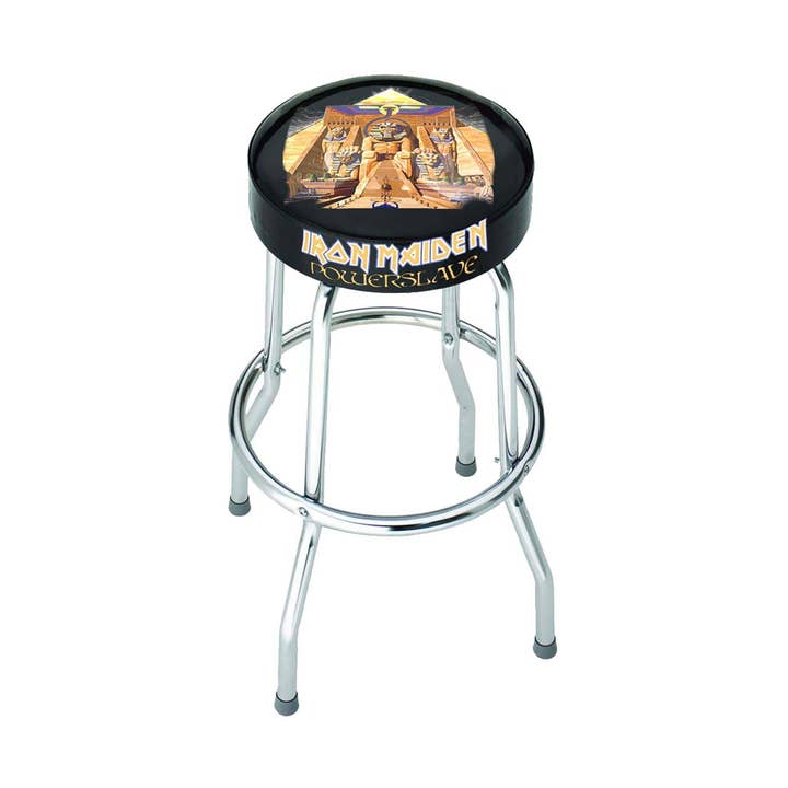 Rocksax Iron Maiden Bar Stool - Powerslave for wholesale by ROCK INDUSTRIES EUROPE LIMITED