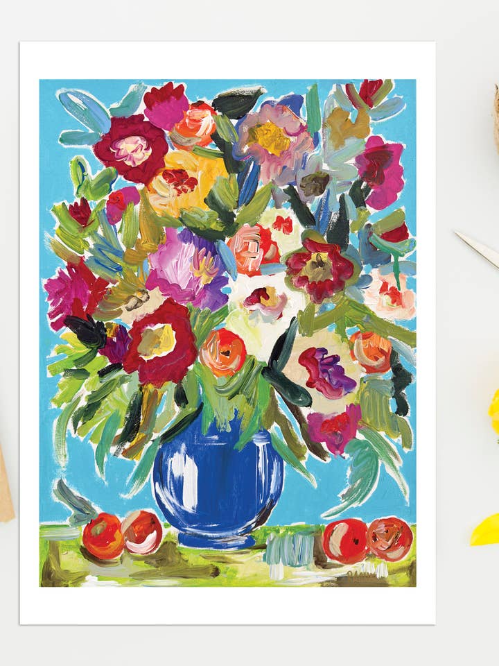 A Little Bit Unruly Greeting Card for wholesale by Rachel Cordaro