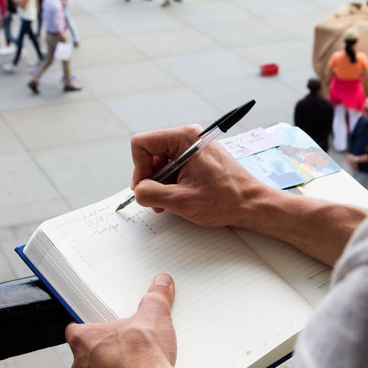 Until Pty Ltd - Wholesale Journal/diary - Suck UK My Travel Journal Blue8