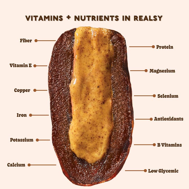 realsy - Wholesale Nuts - Almond Butter Filled Medjool Date Snack Packs - 10 unit/case7