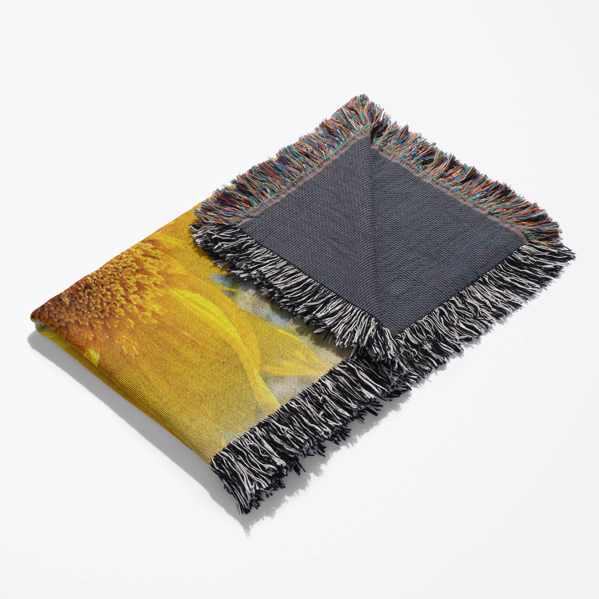 3dRose - Wholesale Throw blanket - 3dRose, Yellow Sunflower - Plant Seeds of Joy - Inspirational Floral, Blanket3