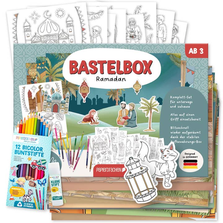 Papierdrachen Bastelbox - Ramadan für den Großhandel von Papierdrachen