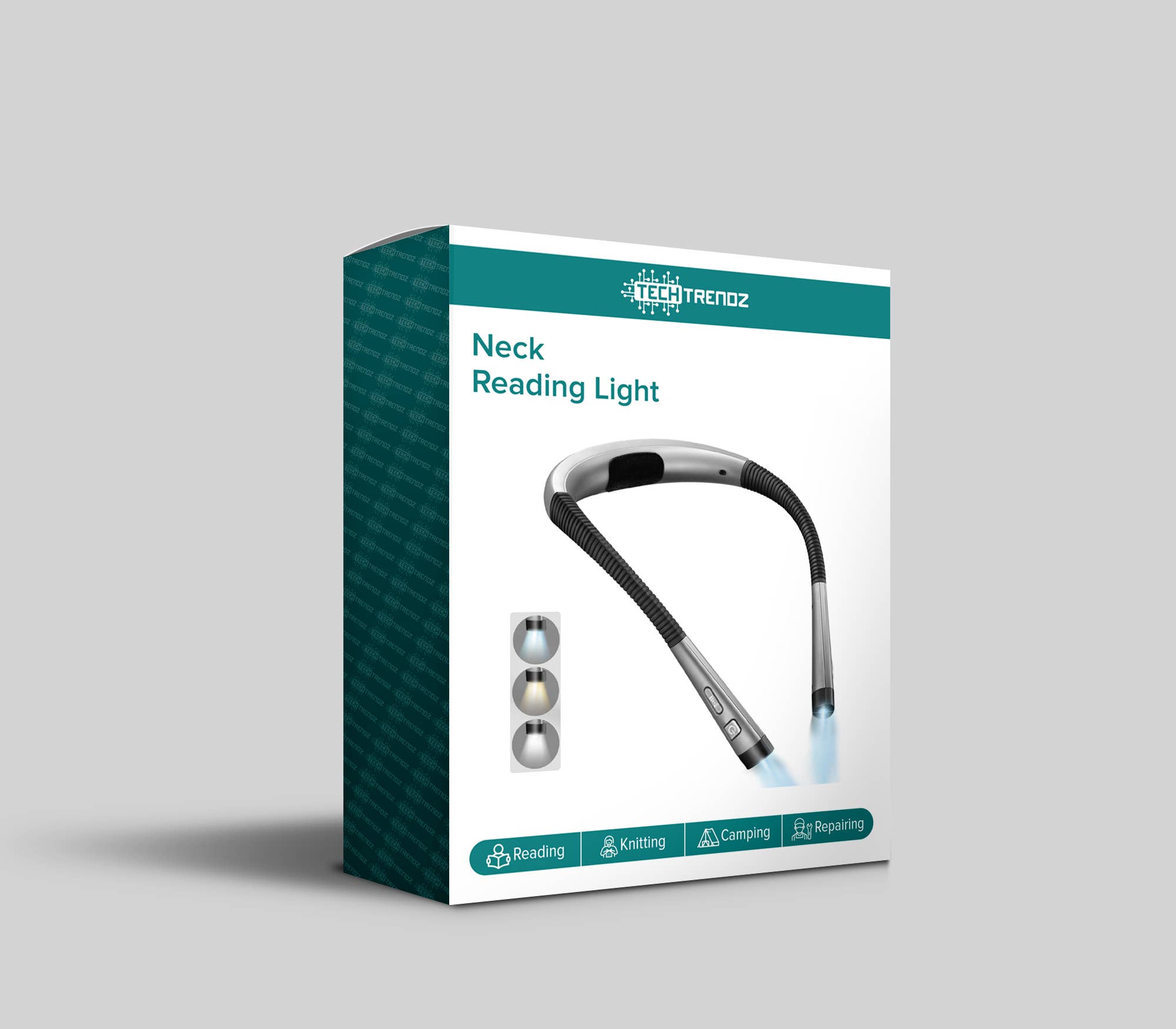 Tech Trendz - Venta al por mayor Lámpara de lectura - Lámpara de cuello multifuncional para leer0