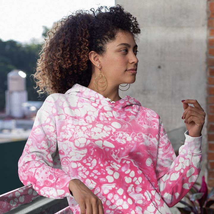 Blessed Pink Premium Streetwear Hoodie for wholesale by Dukiri Apparel