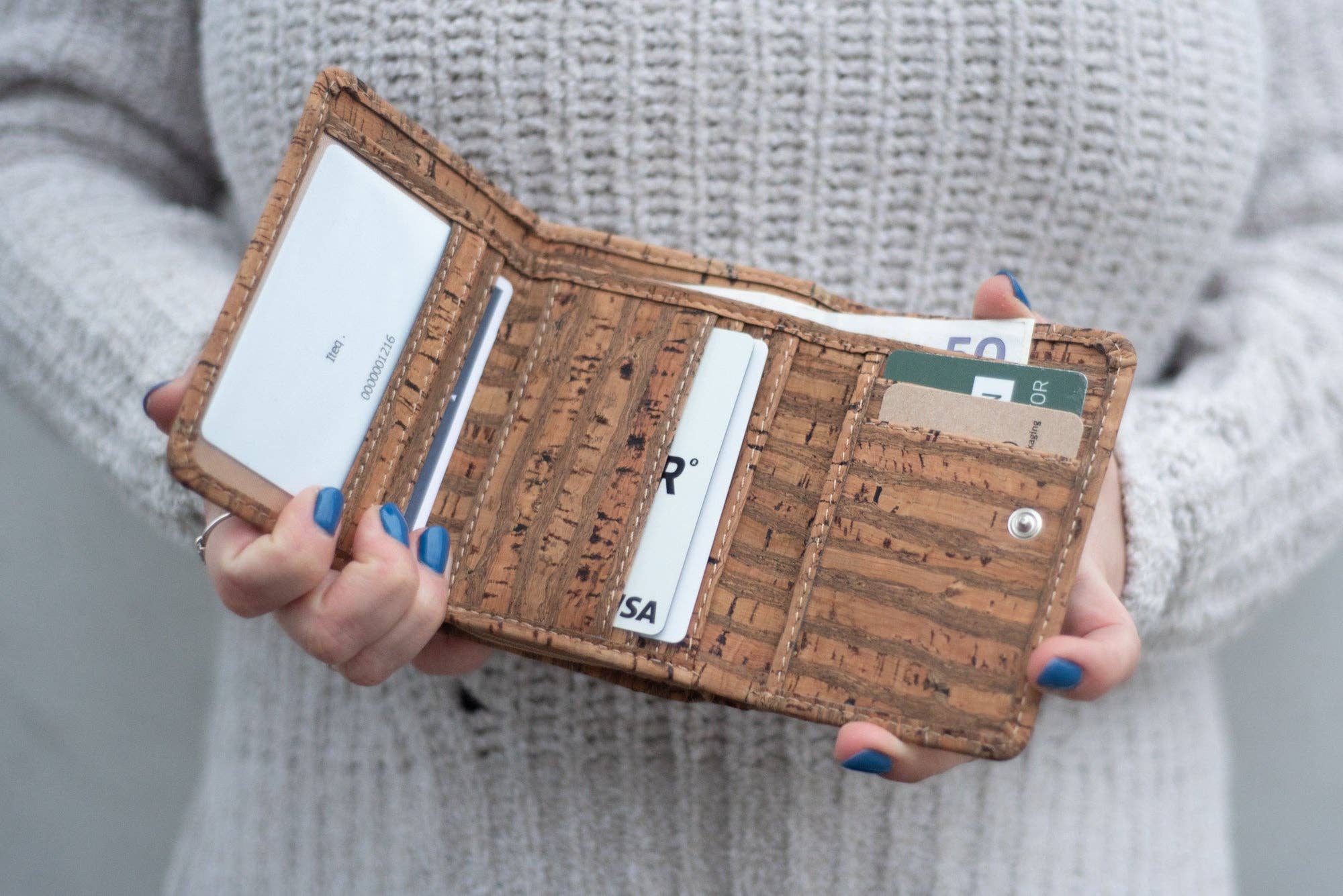 Simaru – wholesale Coin purse – Women’s – Reyna cork wallet32