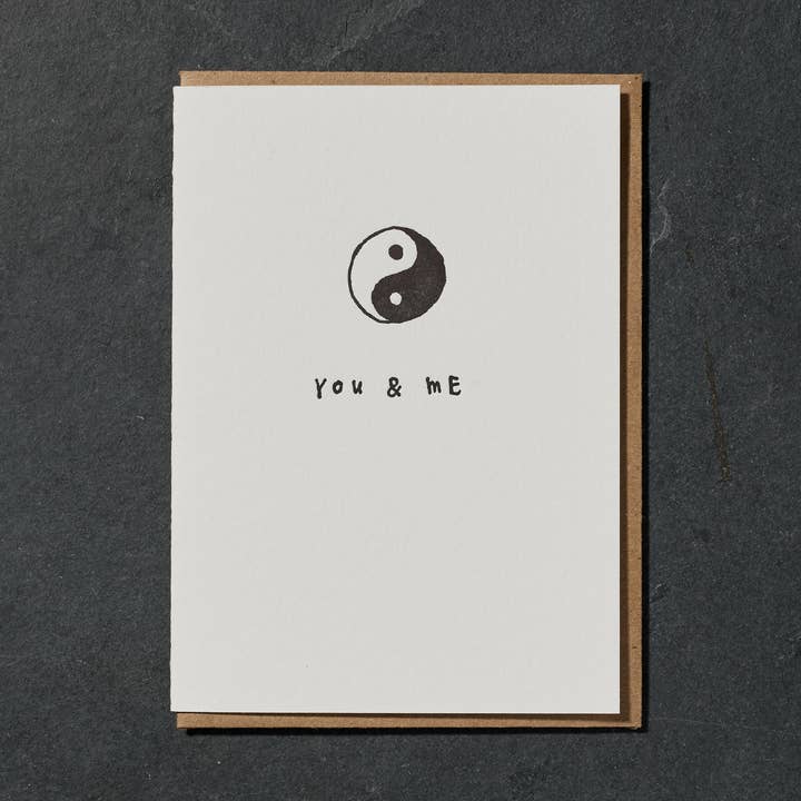 Jag & Du Kort för wholesale av Etc. Letterpress
