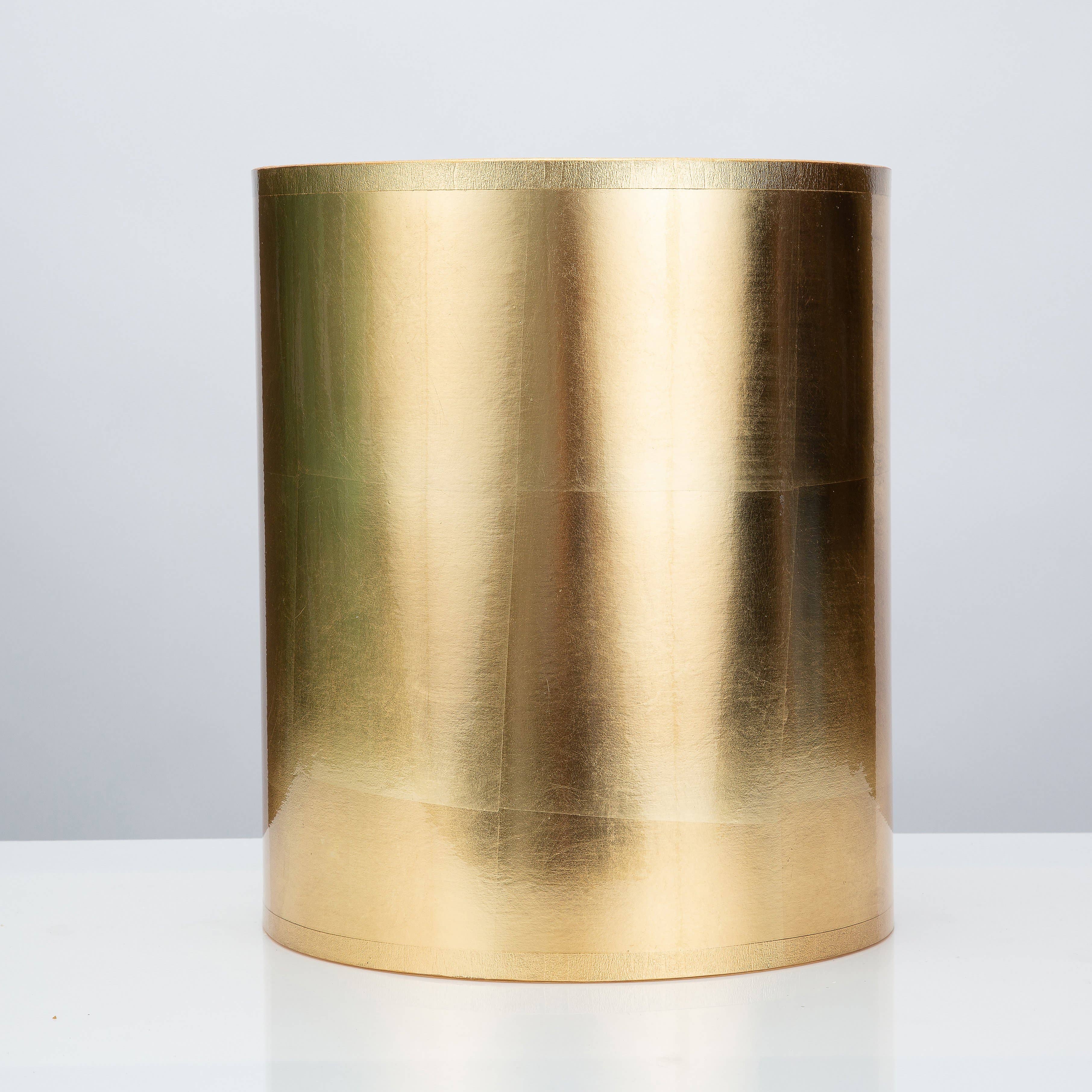 Couture Lamps – wholesale Lampshade – Round Gold Foil Lamp Shade 11 x 11 x 13"1