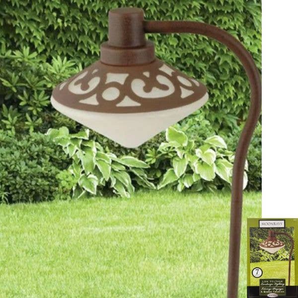 St. Louis Wholesale LLC - Wholesale Outdoor/Lawn Light - Moonrays Lighting- 7Watt Low Voltage Metal Vintage Landscape