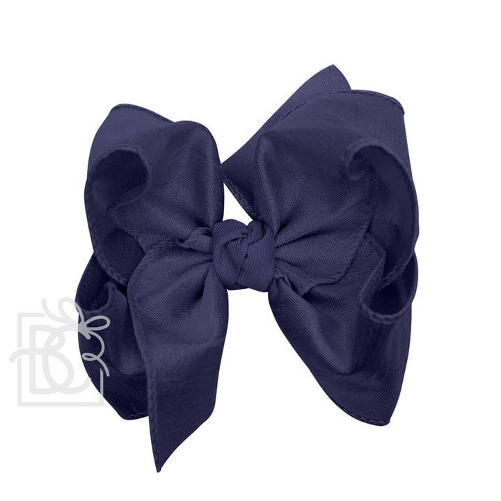 Beyond Creations, LLC - Wholesale Hair Bow - Kids - SILK BOW ON CLIP26