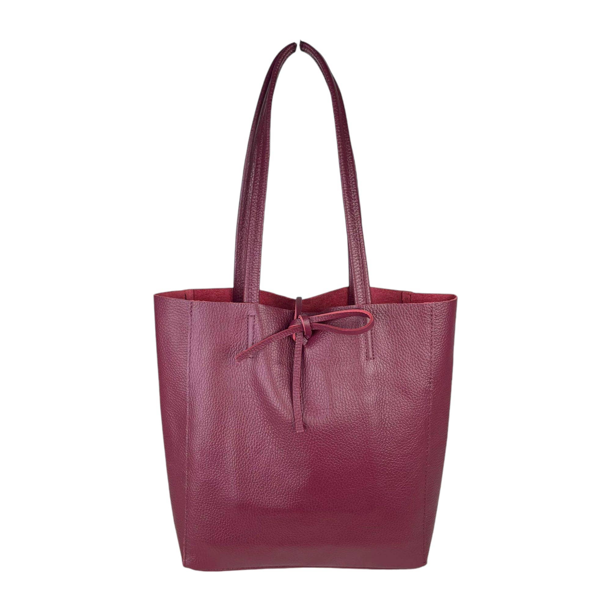 Chenson & Gorett - Venta al por mayor Bolsa de asa- Mujer - Bolso Tote en Piel con Asas Largas y Bolsillo Interior Mujer16