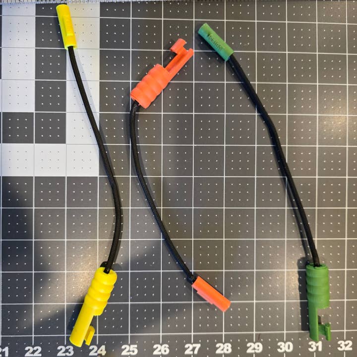 Ceiba Outfitters – wholesale Cord holder – NOMAD Bubble Twist Lock 1/4" Cord Connector | 2.5"14