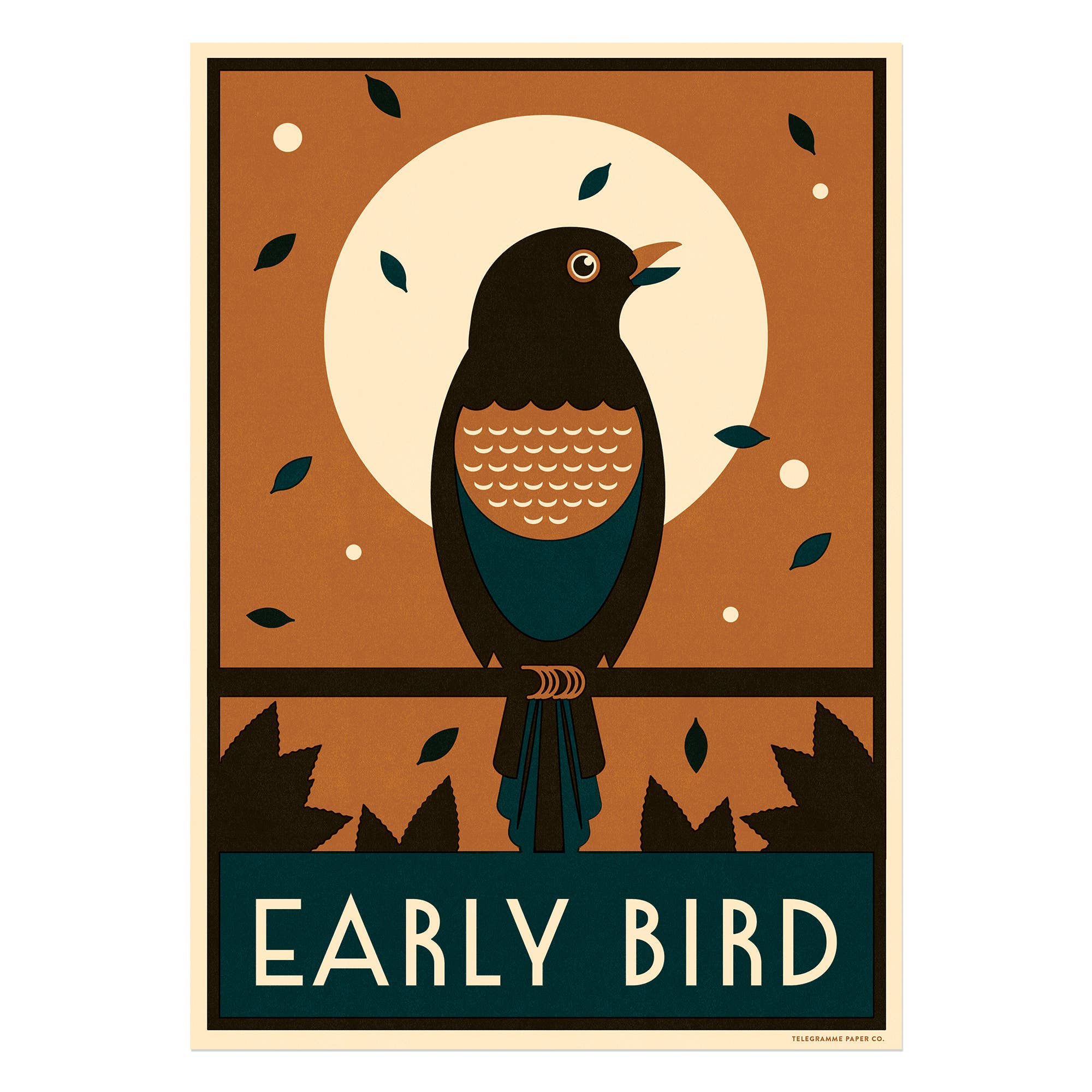 Telegramme Paper Co. - Wholesale Art Print - Early Bird - Giclée Print1