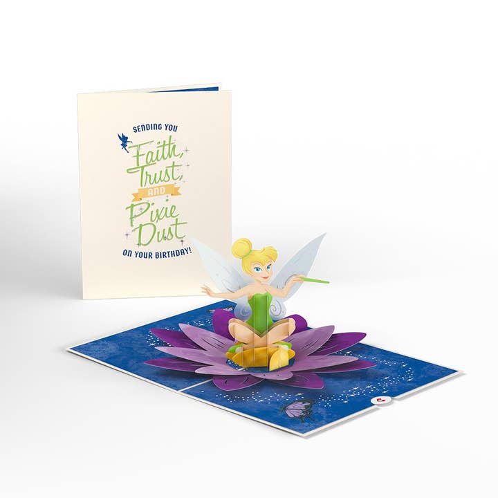 Lovepop Cards - Wholesale Birthday Card - Disney's Tinker Bell Pixie Dust Birthday 5''x7'' Card